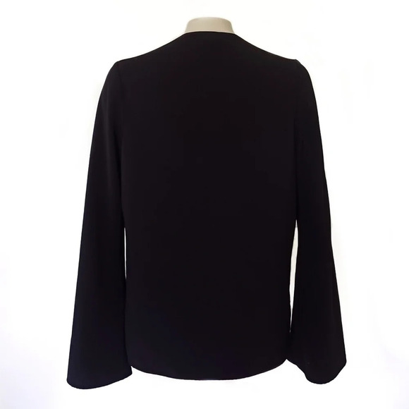 TOPSHOP Deep V Blouse Goth Whimsigoth Indie Sleeze Witchy Going Out - Picture 3 of 6